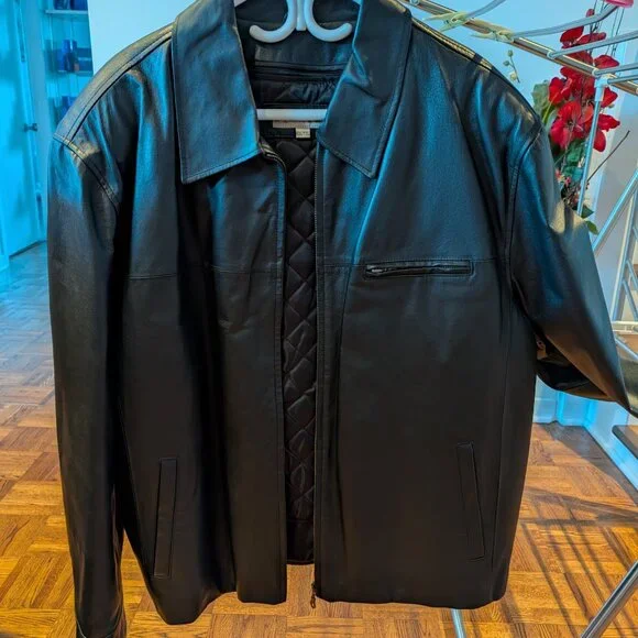 Leather jacket. - Picture 5 of 7